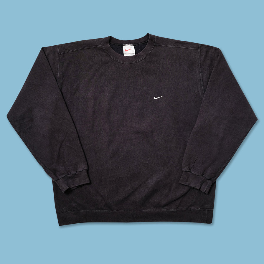 Vintage Nike Mini Swoosh Sweater XLarge - Double Double Vintage