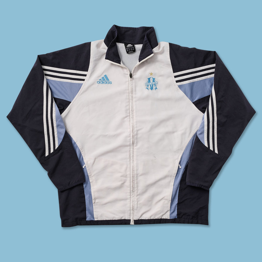 2003 adidas Olympique Marseille Track Jacket Large | Double