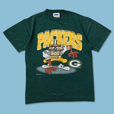 1996 Greenbay Packers Taz T-Shirt Large - Double Double Vintage