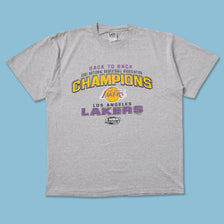 2001 Los Angeles Lakers T-Shirt XLarge - Double Double Vintage