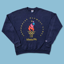 1996 Champion Atlanta Olympics Sweater Large - Double Double Vintage