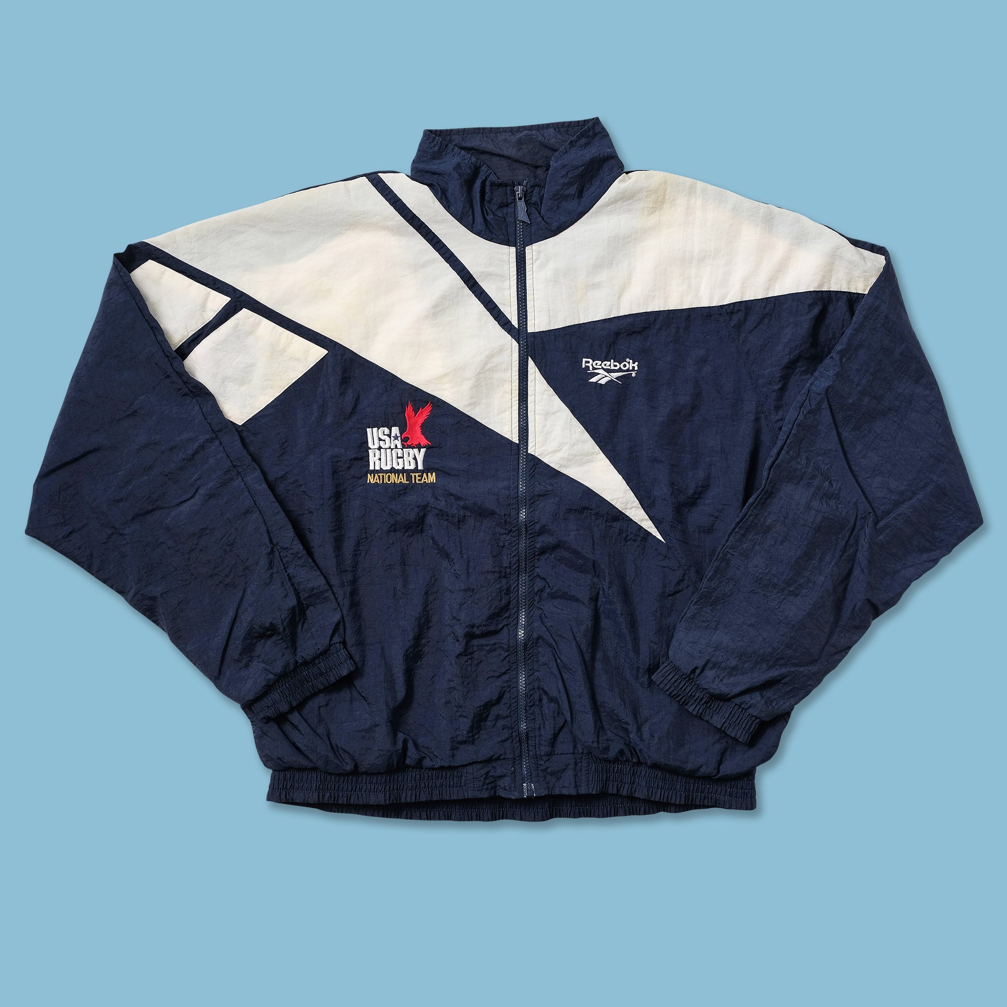 ウォームアップウェア NFL reebok vintage team jacket ウォームアップウェア NFL reebok vintage team jacket ウォームアップ