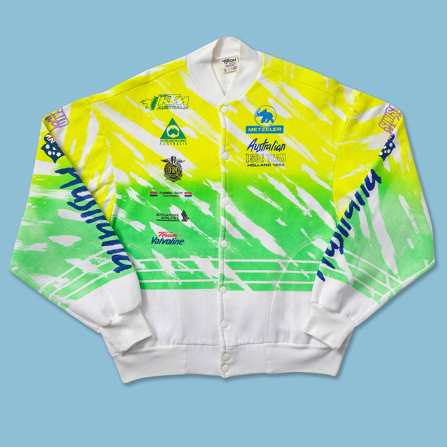 1993 Team KTM Australia Cotton Varsity Jacket Medium - Double Double Vintage