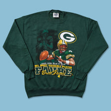 1996 Greenbay Packer Brett Favre Sweater Large - Double Double Vintage