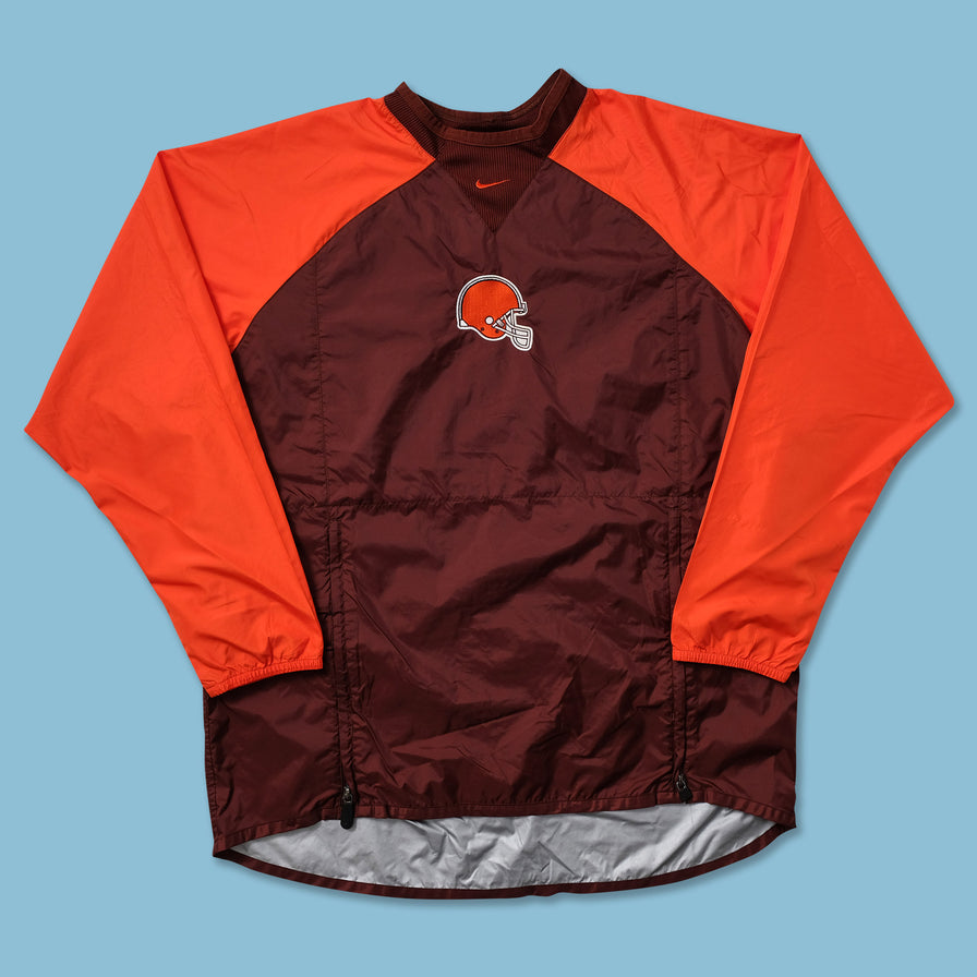 Vintage Nike Cleveland Browns Windbreaker XXL - Double Double Vintage