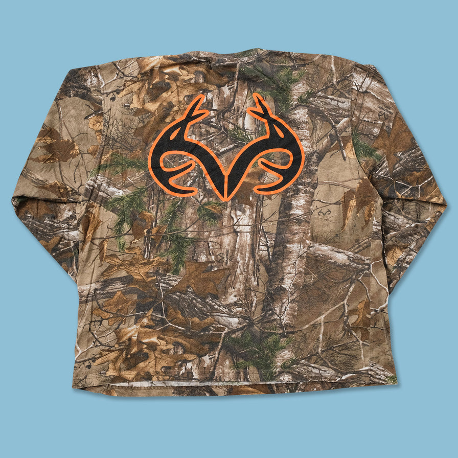 Real Tree Camo Longsleeve Large - Double Double Vintage