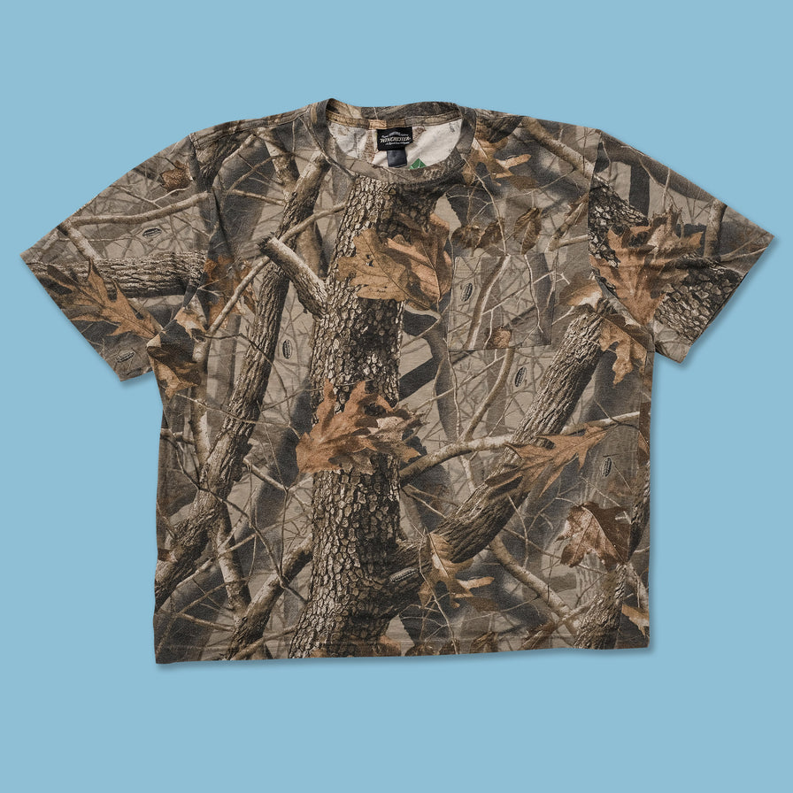 Vintage Real Tree Camo T-Shirt XXL - Double Double Vintage