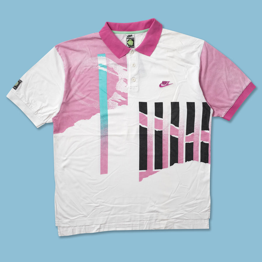Vintage Nike Challenge Court Polo Large - Double Double Vintage