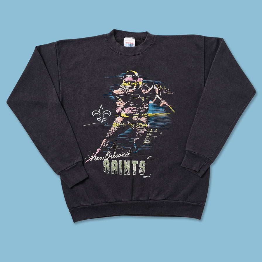 1991 New Orleans Saints Sweater Medium - Double Double Vintage