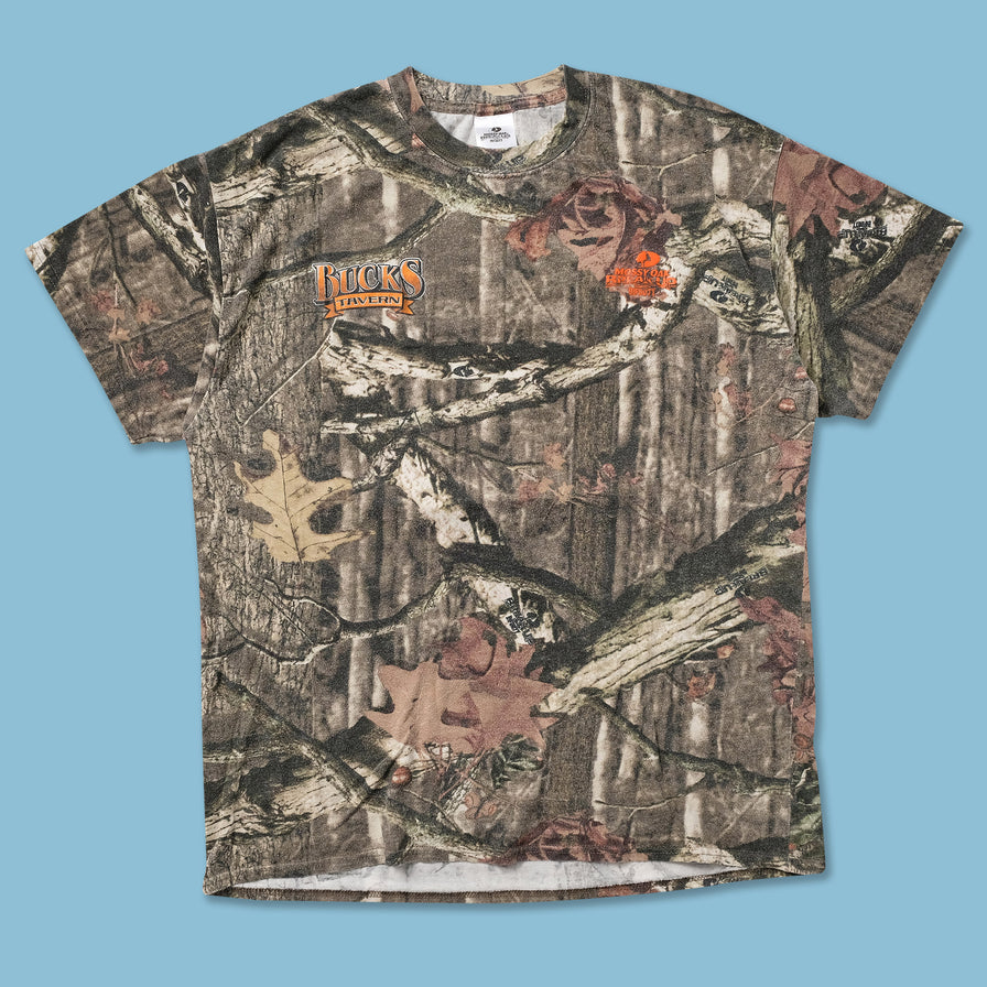 Real Tree Camo T-Shirt Large - Double Double Vintage