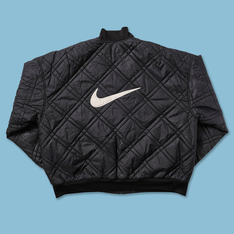 Vintage Nike Padded Bomber Jacket XLarge - Double Double Vintage