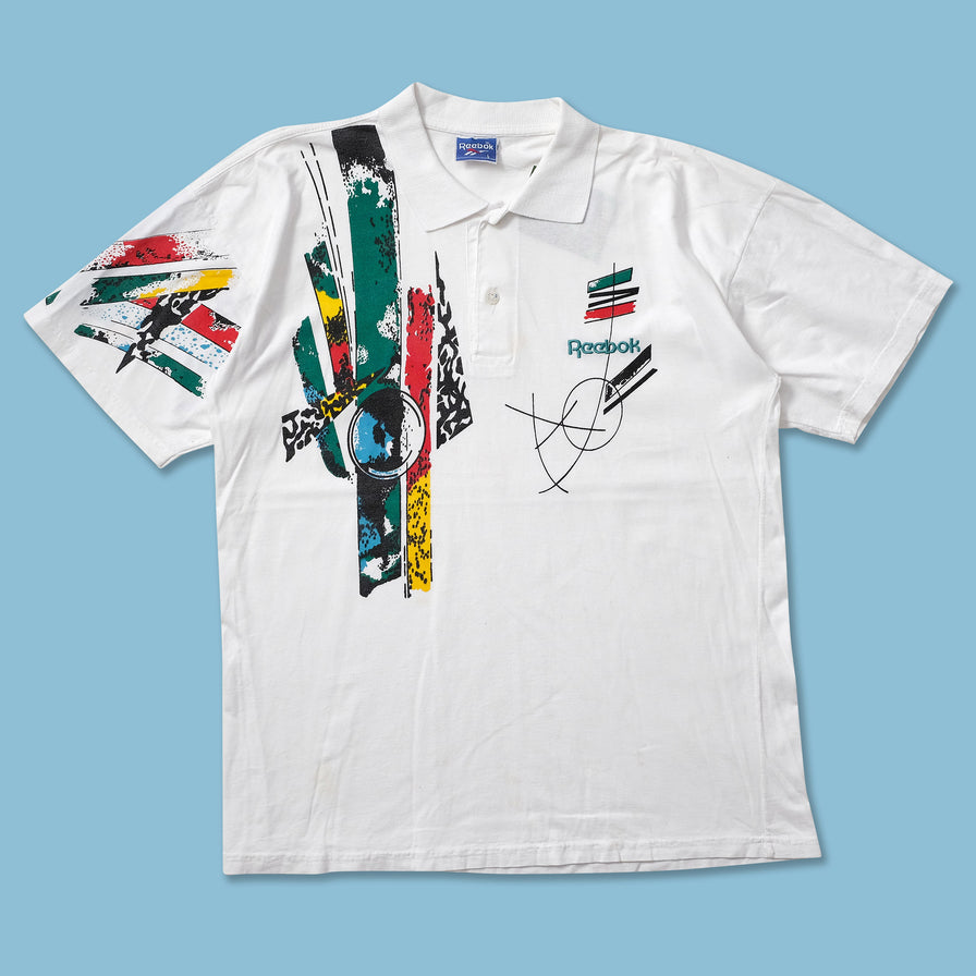 Vintage Reebok Tennis Polo Medium - Double Double Vintage