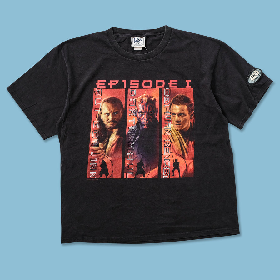 1999 Star Wars Episode 1 T-Shirt XLarge - Double Double Vintage