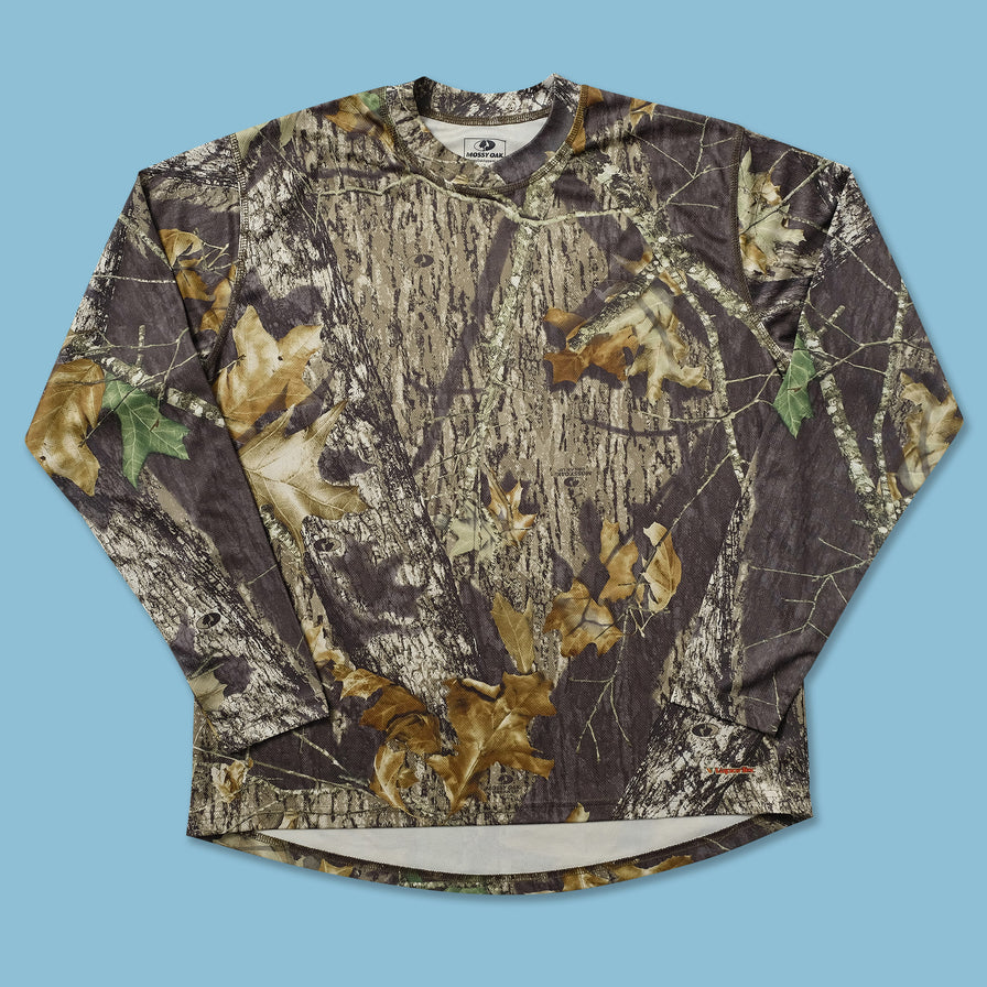 Real Tree Camo Jersey Large - Double Double Vintage