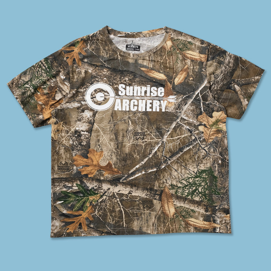 Real Tree Camo T-Shirt Medium - Double Double Vintage