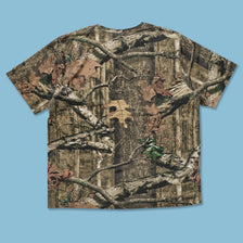 Real Tree Camo T-Shirt Large - Double Double Vintage