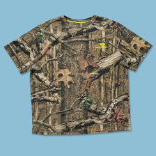 Real Tree Camo T-Shirt Large - Double Double Vintage