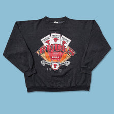 Vintage Chicago Bulls Sweater Large - Double Double Vintage
