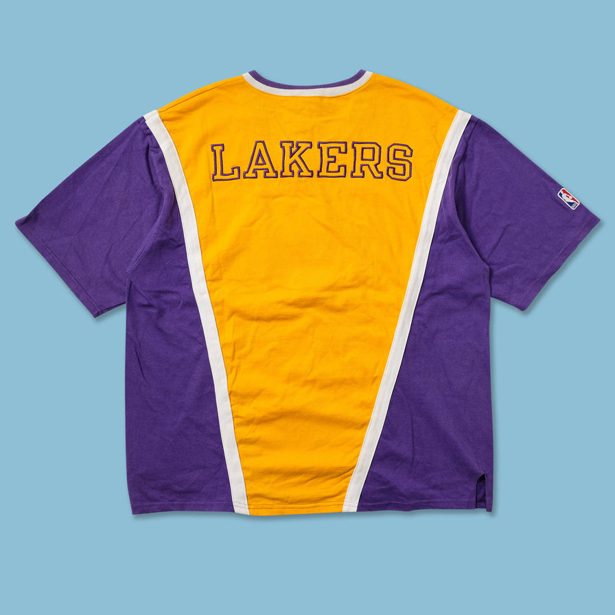 Vintage Champion Los Angeles Lakers Shooting Shirt XXL - Double Double Vintage