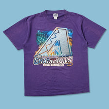 2001 Arizona Diamondbacks T-Shirt Large - Double Double Vintage