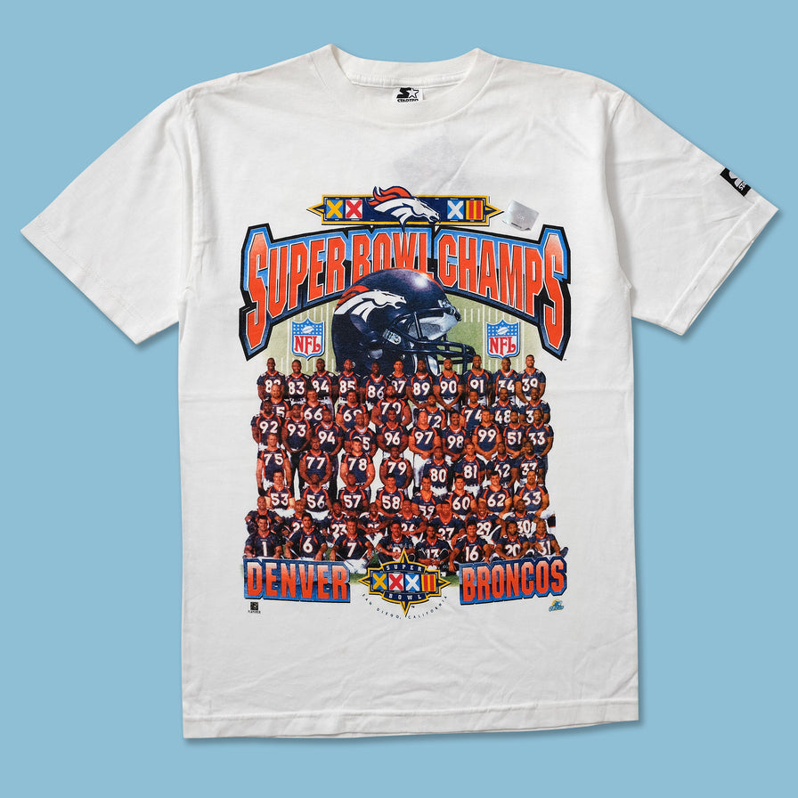 1998 Starter Denver Broncos T-Shirt Small - Double Double Vintage