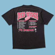 1998 Detroit Red Wings Stanely Cup T-Shirt Large - Double Double Vintage