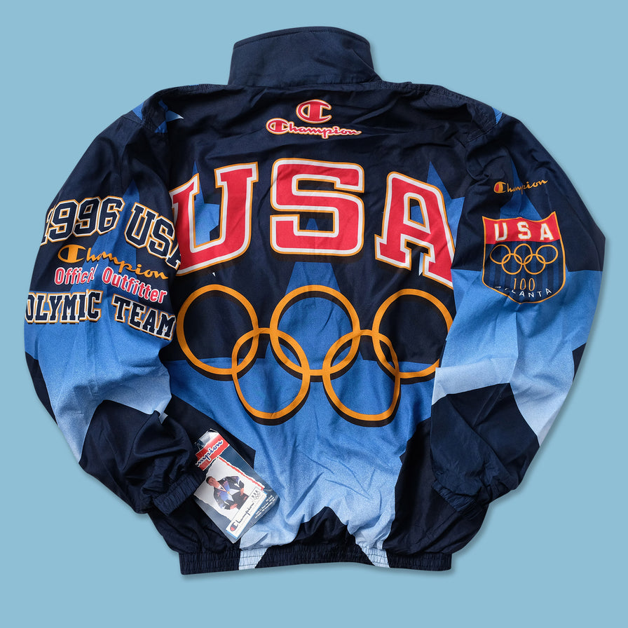 1996 Champion USA Olympic Team Track Jacket Medium | Double 1996 Champion USA Olympic Team Track Jacket Medium | Double