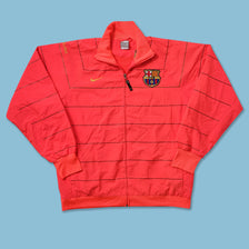 Vintage Nike FC Barcelona Track Jacket Medium - Double Double Vintage