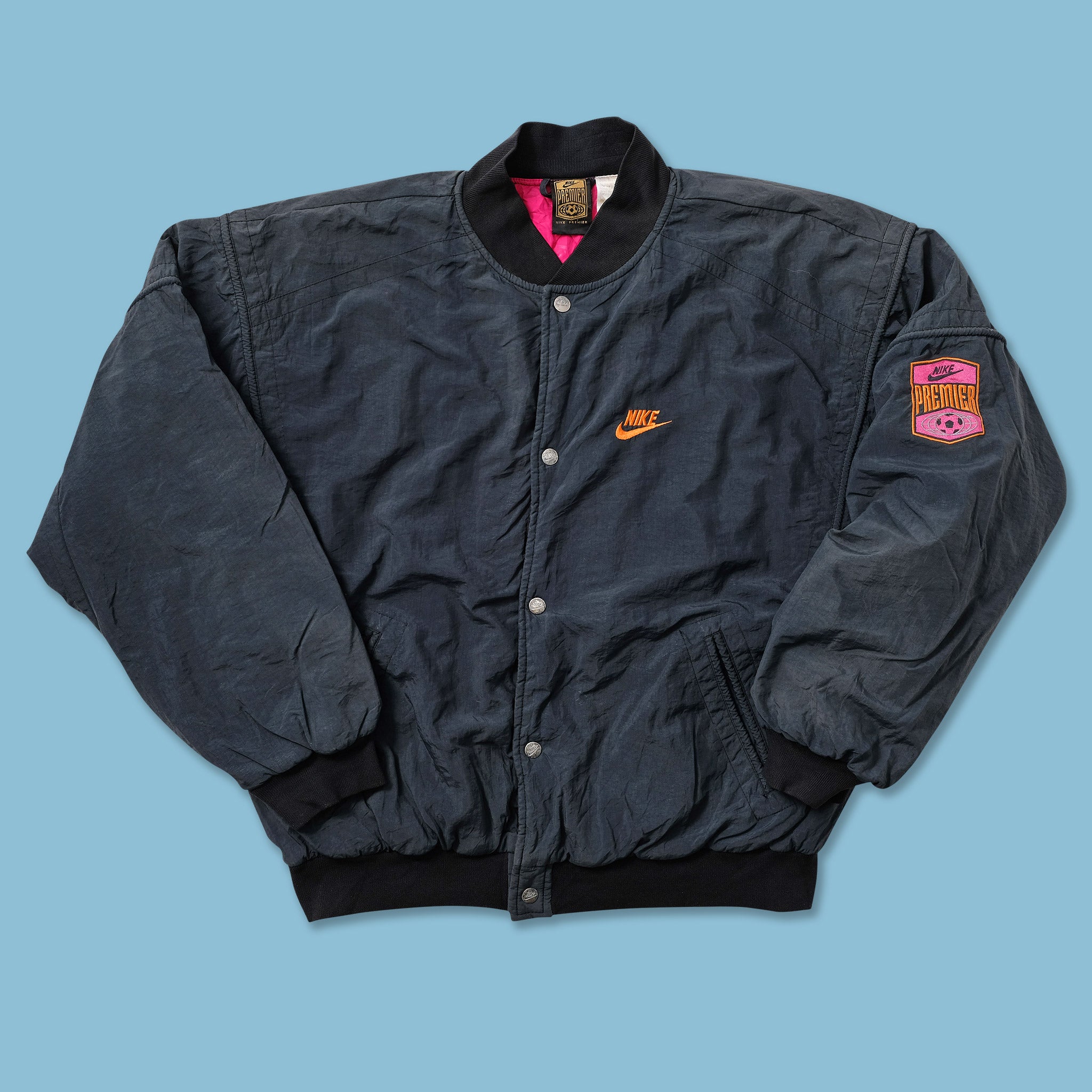 VINTAGE nike store bomber jacket