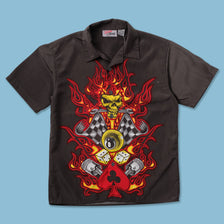 Women's Y2K Skull Shirt Small