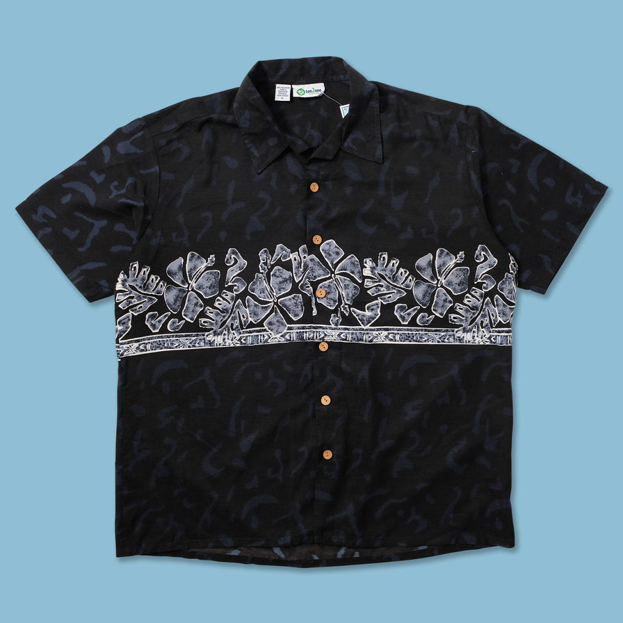 Y2K Floral Shirt XXL - Double Double Vintage