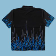 Y2K Flames Shirt XLarge