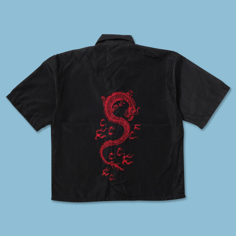 Women's Y2K Dragon Shirt Small - Double Double Vintage