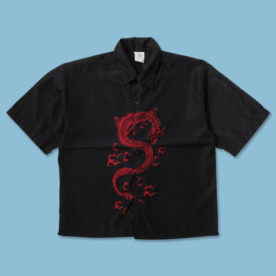 Women's Y2K Dragon Shirt Small - Double Double Vintage