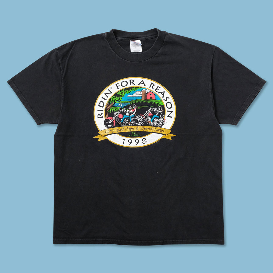 1998 Ridin' For A Reason T-Shirt XLarge - Double Double Vintage