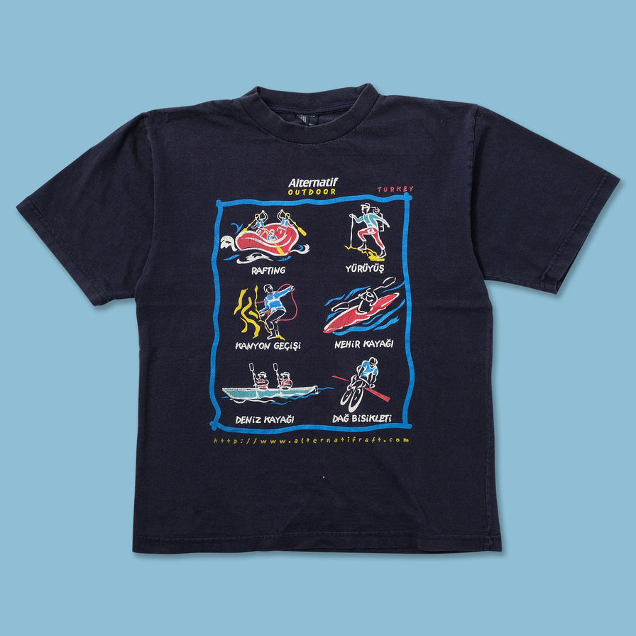 Vintage Outdoor T-Shirt Medium - Double Double Vintage