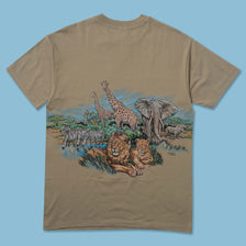 1995 Animals Habitat T-Shirt Large - Double Double Vintage