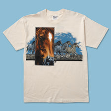 1997 Horses T-Shirt - Double Double Vintage