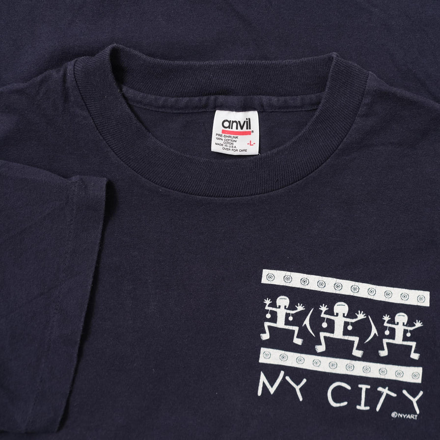 Vintage New York City T-Shirt Large 