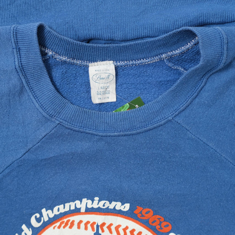 Vintage 1986 New York Mets Sweater Large 
