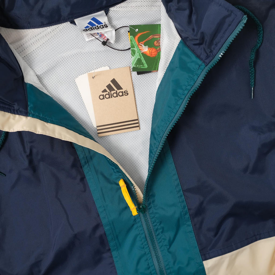 Vintage DS adidas Rain Jacket Large 