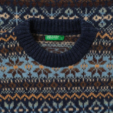 Vintage Benetton Knit Sweater Large 