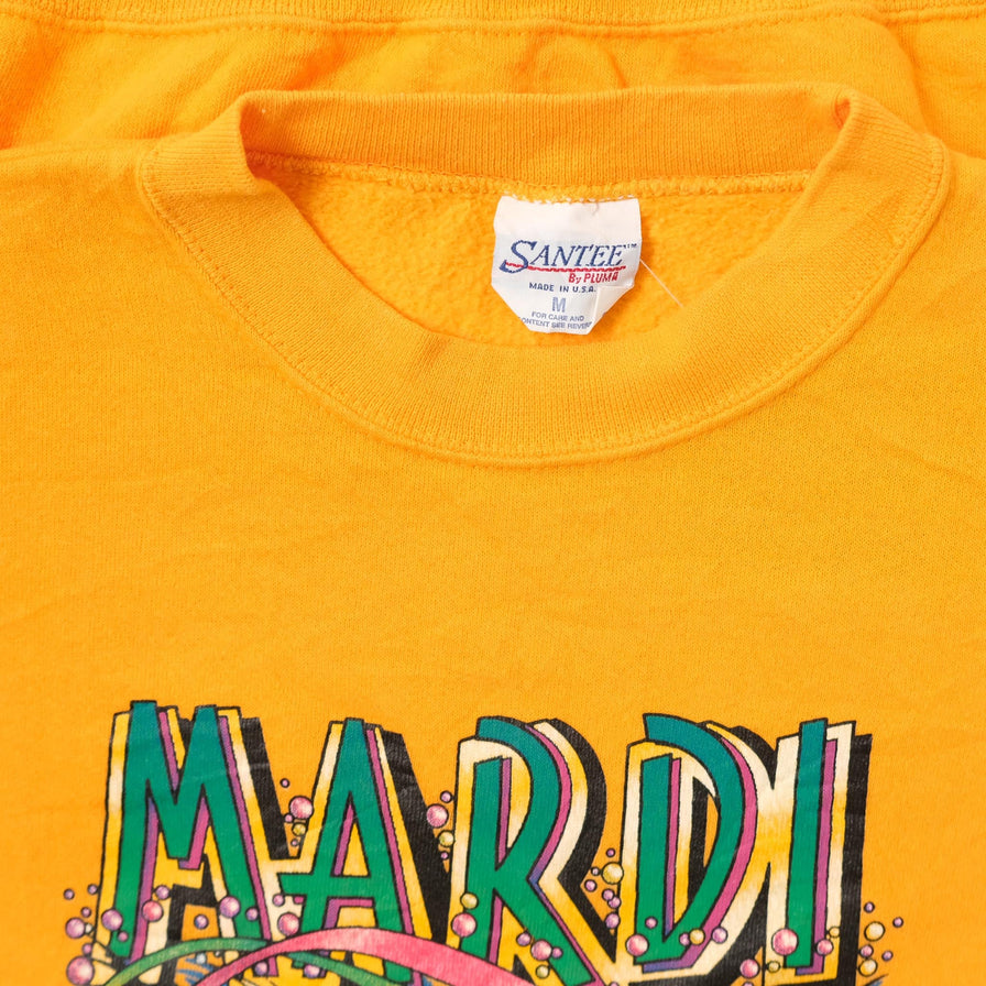 Vintage Mardi Gras Sweater Small 