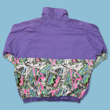 Vintage Pattern Track Jacket Large 