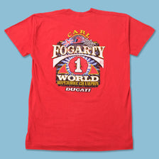 Vintage 1994 Carl Fogarty T-Shirt XLarge 