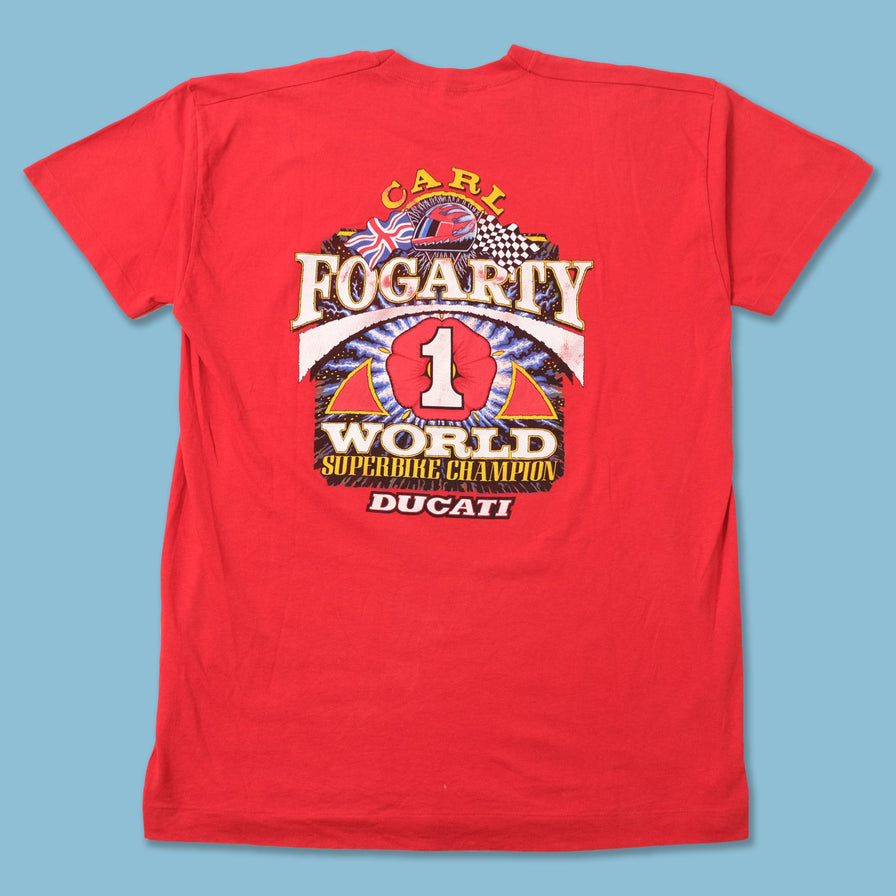 Vintage 1994 Carl Fogarty T-Shirt XLarge 