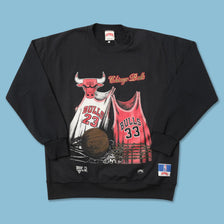 Vintage DS Chicago Bulls Sweater Large 