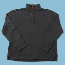Vintage Polo Ralph Lauren Q-Zip Sweater Large 