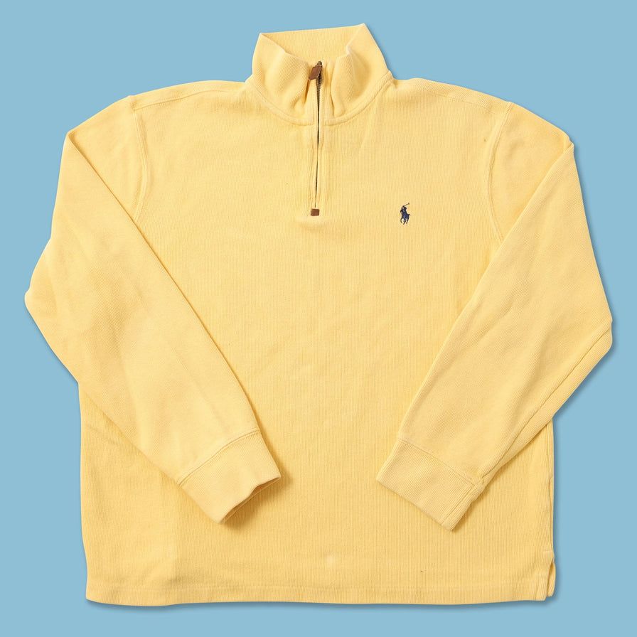 Vintage Polo Ralph Lauren Q-Zip Sweater Medium 