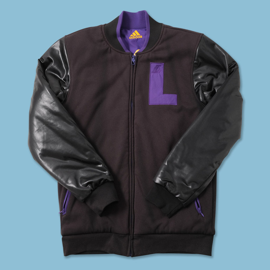 DS adidas L.A. Lakers Reversible Jacket Small 